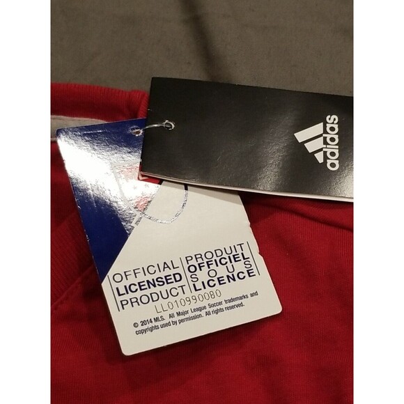 Adidas Shirt Women Small Red MLS Atlanta United Football Club Performance Soccer - Picture 4 of 12